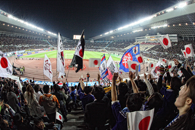 高円寺 スポーツ居酒屋kiten サッカー日本代表戦